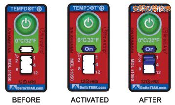 安陽溫度指示標(biāo)簽 累計(jì)上升時(shí)間/溫度的標(biāo)簽