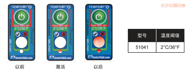 長沙溫度指示標(biāo)簽 累計(jì)下降溫度的標(biāo)簽