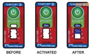 林芝溫度指示標(biāo)簽 累計上升時間/溫度的標(biāo)簽