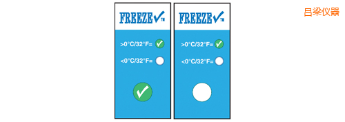 呂梁溫度指示標簽 冷凍檢查 Thermolabels